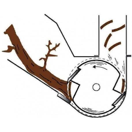 BROYEUR VÉGÉTAUX ÉLECTRIQUE 230V - 2,2KW - 8CM_1