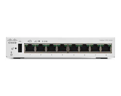 Cisco C1200-8T-D commutateur réseau Géré L2/L3 Gigabit Ethernet (10/100/1000) Blanc_1