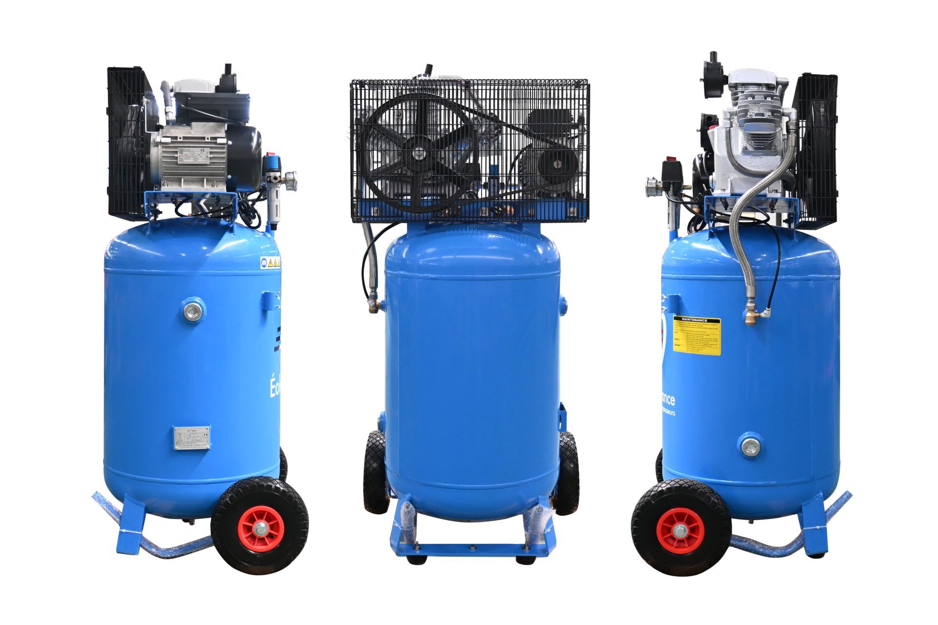 Compresseur à piston haute pression sur cuve verticale de 150 litres - 2,2 kW / 3 CV / 230 V_1