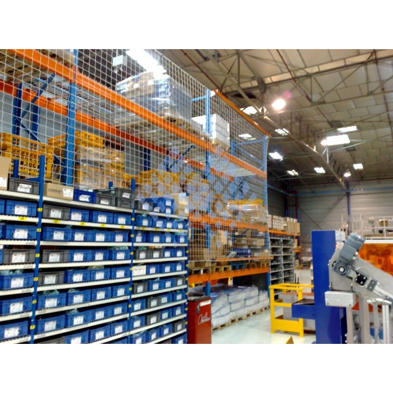 Filet nylon pour stockage ou rayonnage - 2.50mm, maille 100mm, référence N416/100_1