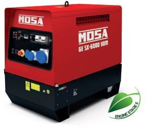 Ge SX-6000 YDM - Groupe électrogène diesel Yanmar L 100 V - 5.7 kVA monophasé - fréquence 50 Hz_1