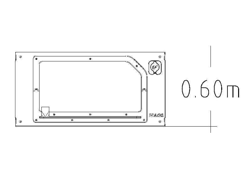 Panneau de jeu d'éveil - Tableau noir réf 8061966 - HAGS - Tranche d'âge 2-12 ans - 1200x15x595 mm_1