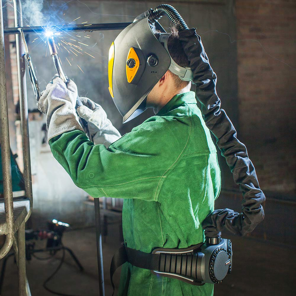 Système de filtration motorisé et ventilé AIRMAX ELITE avec Cagoule WH70 - PRVM1000 - Jackson Safety - TH3 - Multifonctions soudage, meulage, plasma_1