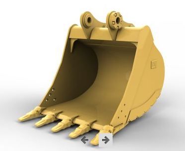 550-9379 godet d'excavation à usage normal - caterpillar finance france - 1100 mm (43 in) - capacité 0.8 m³_1