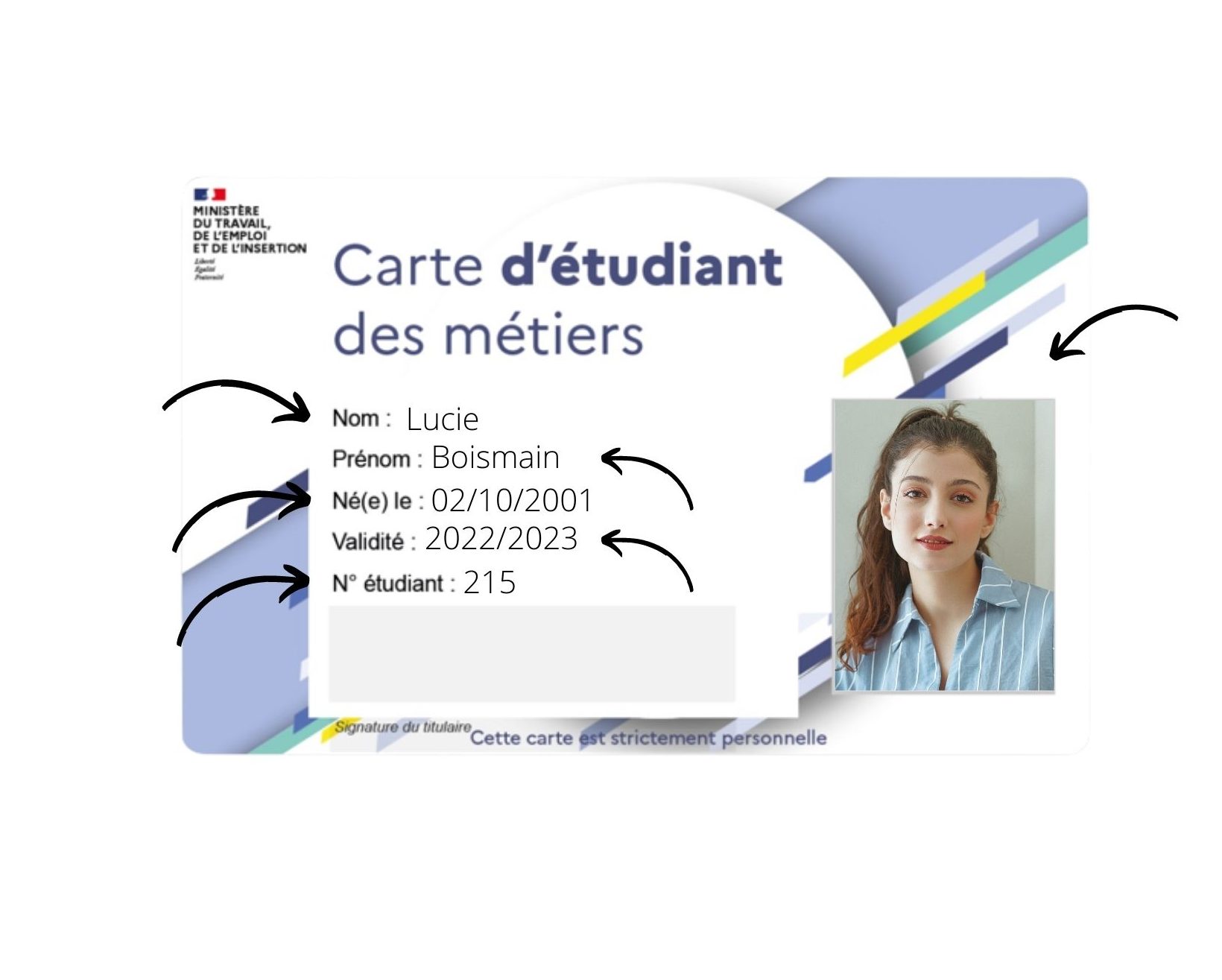Carte plastique personnalisée avec ou sans contact - recyclable et durable - IBCARD_1