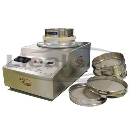 Micra 200 - tamis et tamiseurs alimentaires - Lleal - 200 mm de diamètre - analyses granulométriques à sec dès 32 microns_1