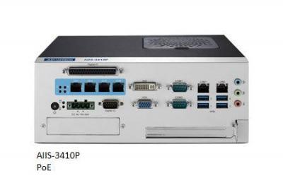 PC industriel pour application de vision - H110, DDR4, 4 PoE, 2 LAN, 4 USB3.0, PCIe/PCI ext - Référence AIIS-3410P-00A1E - Marque Advantech_1