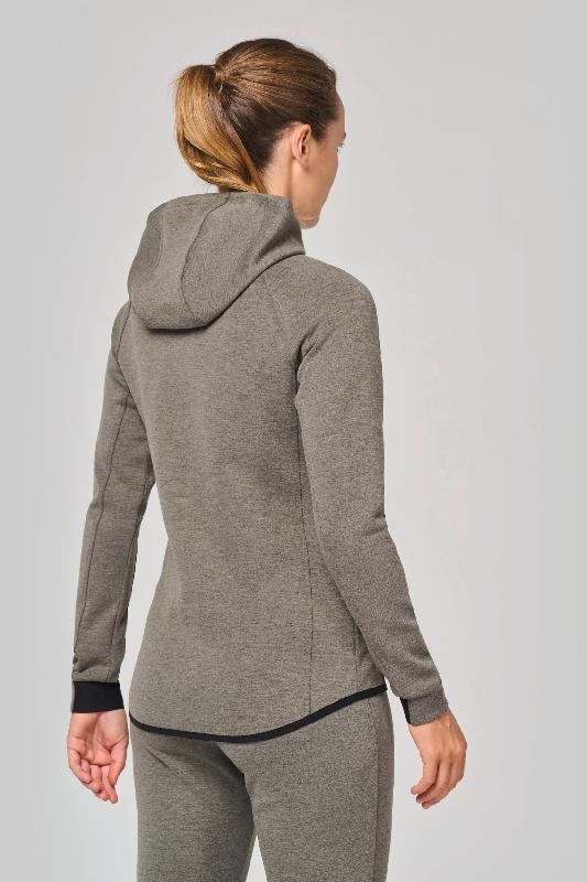 Veste à capuche performance femme - Réf: PA359 - matière ultra confortable et finition thermosoudée_1