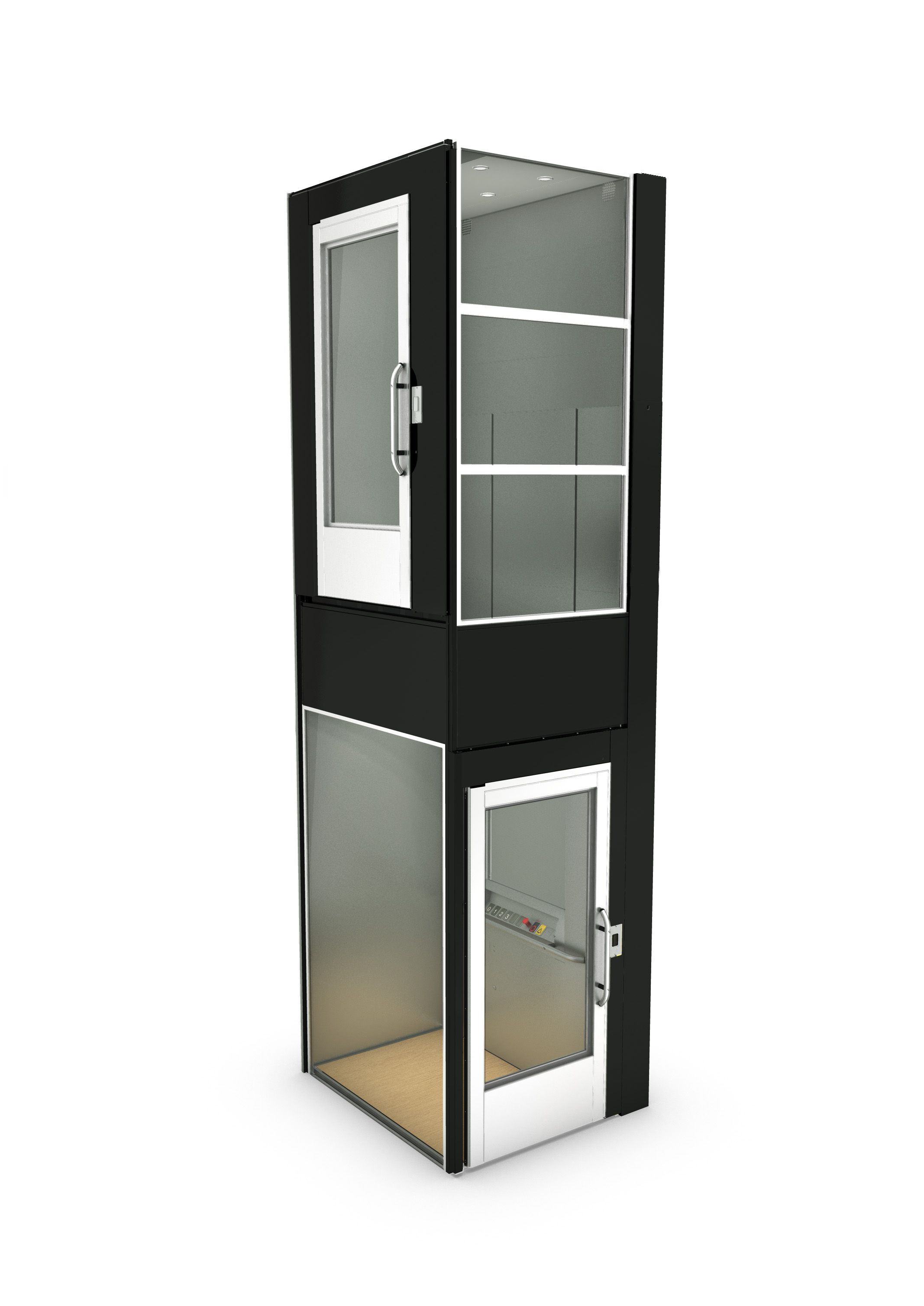 Ascenseur privatif intérieur Aritco 7000 - Élévateur PMR personnalisable et écologique de 250 à 500 kg_1