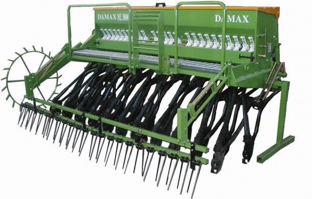DSG Combi - Semoir agricole - Damax SRL - Modèle MT 2.50 à MT 4.00 - Versions bottine, disque simple et double_1