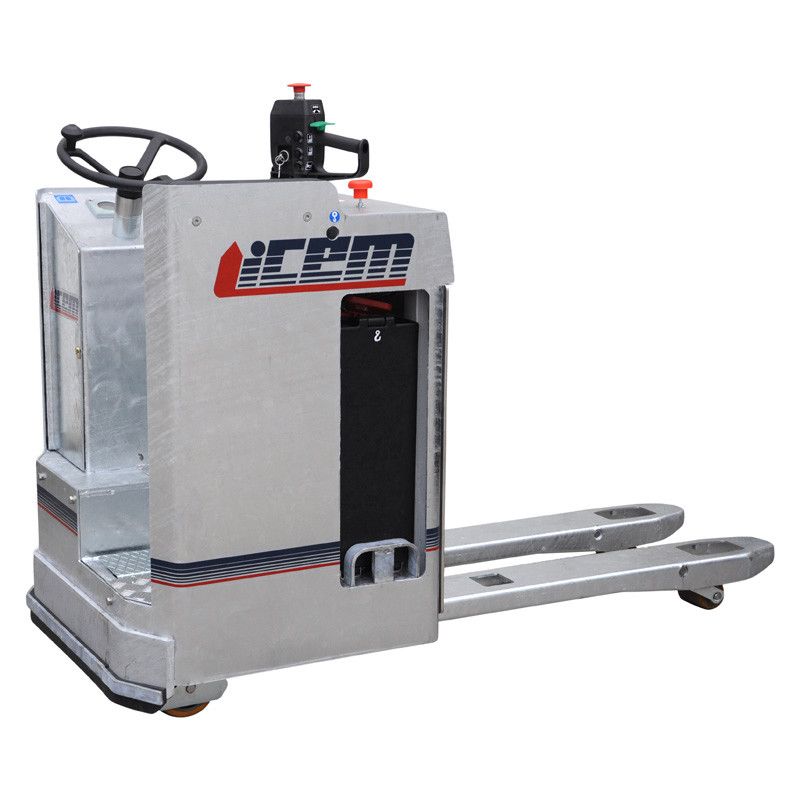 GP - Transpalette électrique ICEM SRL - capacité de charge 2000 à 4000 kg - opérateur debout - moteur triphasé haute performance_1