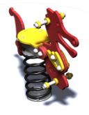 Jeu à ressort dragon - Gamme Châteaufort DRA01PE - Créa Équipements - Pour enfants de 2 à 6 ans_1