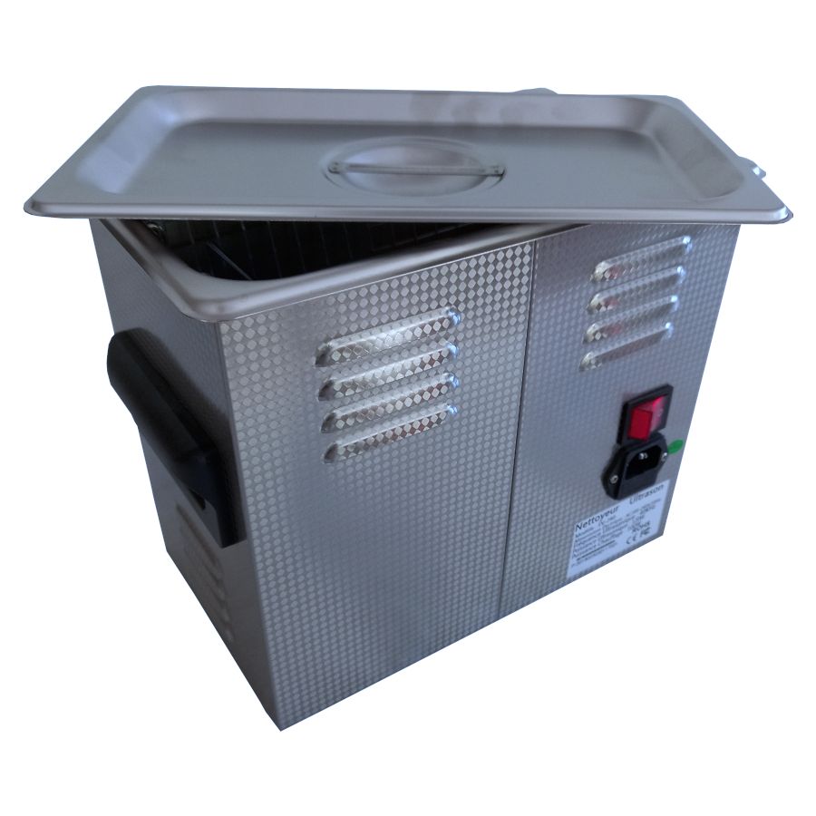 Bac ultrasons 3 litres - interface digitale - pour petites pièces_1