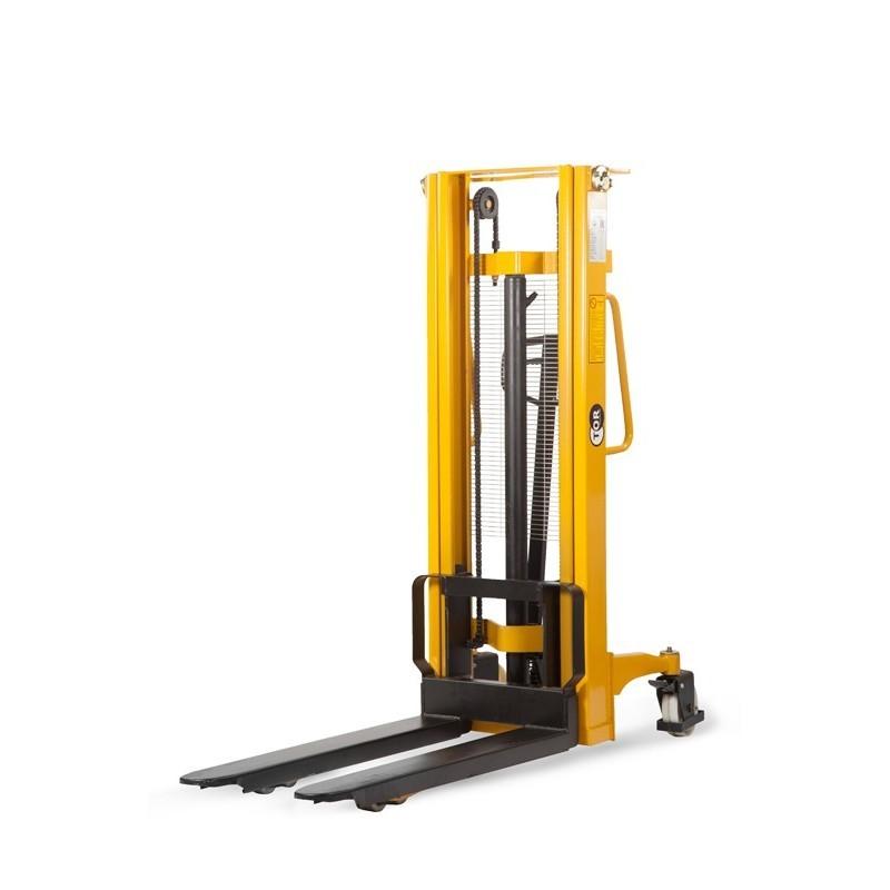 Gerbeur manuel TOR WMS 1T/1,6M - Capacité 1 tonne - Hauteur de levage 1,6 mètre - Modèle économique et polyvalent_1