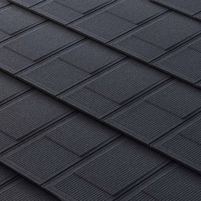 Panneaux aspect de shingles métalliques - Revêtement pierre naturelle ou thermolaqué - METROTILE® interlock iSHINGLE_1