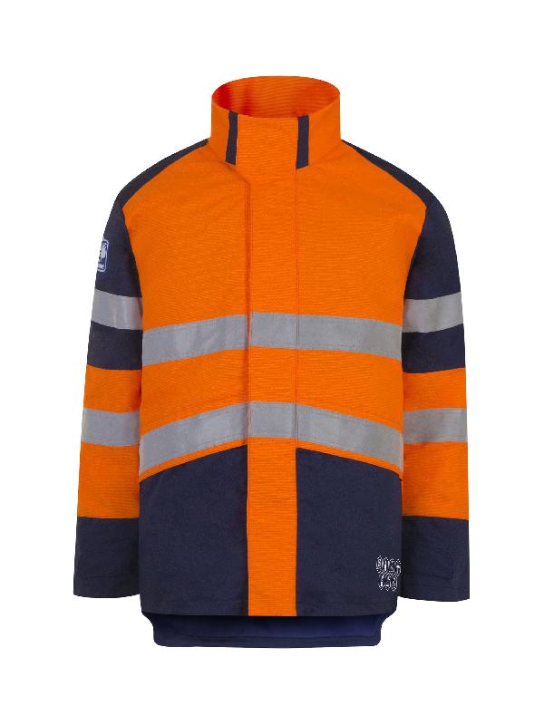 Parka Odin Multirisque - Haute visibilité, protection arc électrique, imperméable et respirante - T2S_1