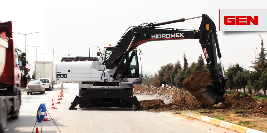 Pelleteuse 21,1t - Hidromek HMK 200 W - Performance accrue et confort utilisateur_1