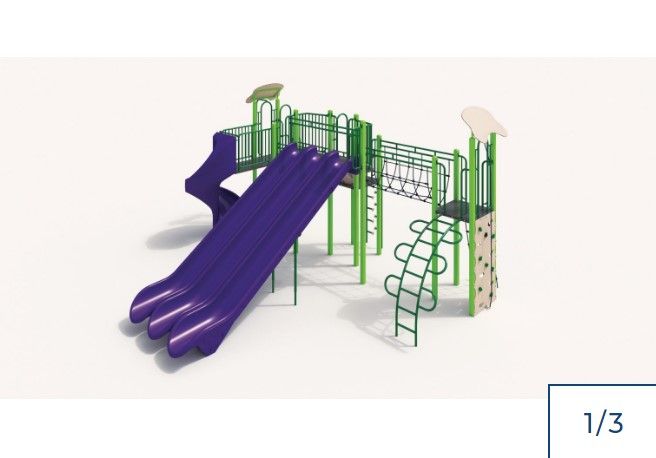 Structure de jeux combinées pour enfants de 5 à 12 ans - Hauteur de chute 343 cm - PZP-W309 - Go-Elan_1