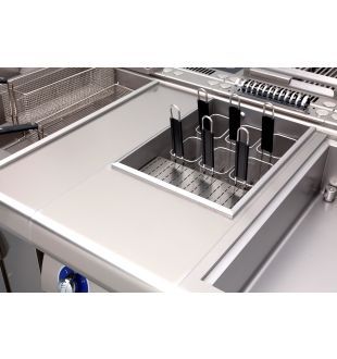 Adv. 900 - sauteuse professionnelle - Bonnet - 80 dm²/150 L - basculement électrique - construction inox_1