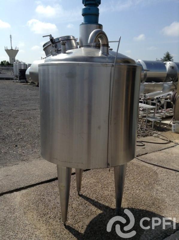 Cuve Goavec 600L - CUV027 - Agitation centrale et tri-pâle_1