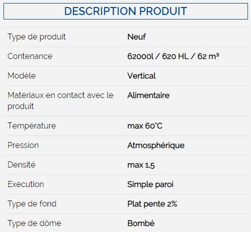 Laf006230p0 - Cuve engrais liquides Sodipia - Capacité 62000L - Inox 316L - Équipements standards et options disponibles_1