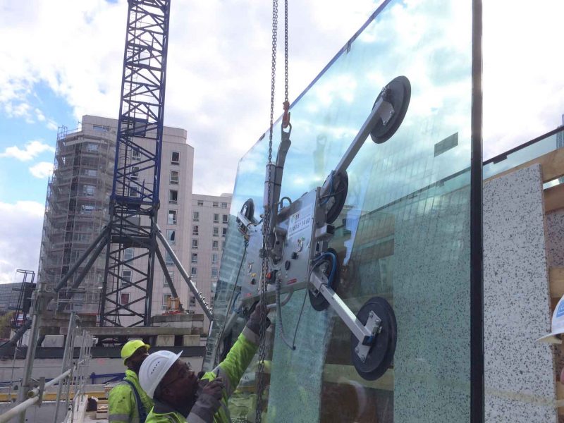 Palonnier à ventouses compact DSZ2 - Charge 600 à 900kg - Rotatif 360° et basculant 90°_1