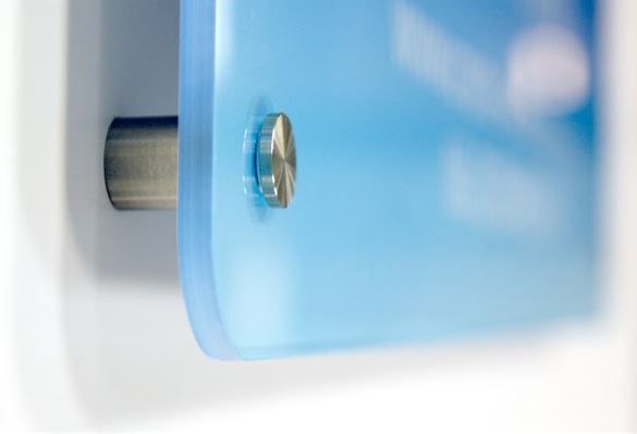 Panneau d'enseigne entrée de crèche ou d'école - Direct Signalétique - Plexiglas 5 mm - 600 x 420 mm - 7 couleurs disponibles_1