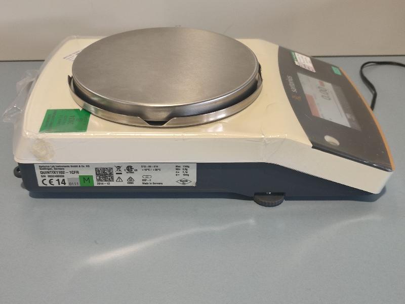 Balance de précision SARTORIUS QUINTIX 1102 1CFR  1100g / 0,01g_1