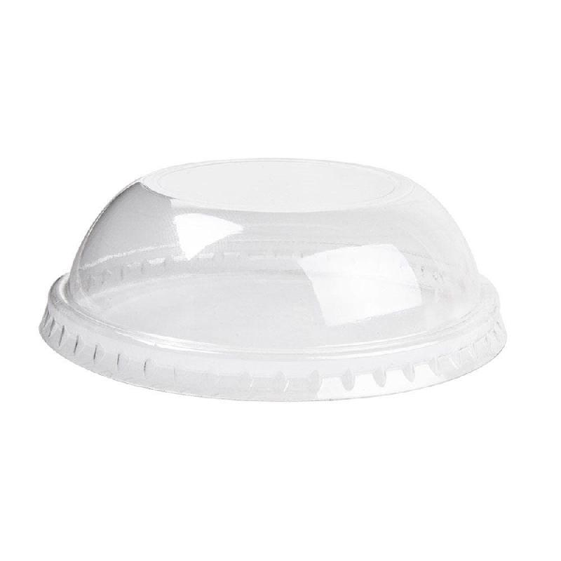 Couvercle dôme transparent PET pour pot à glace 180ml Ø8,7cm - par 2000_1