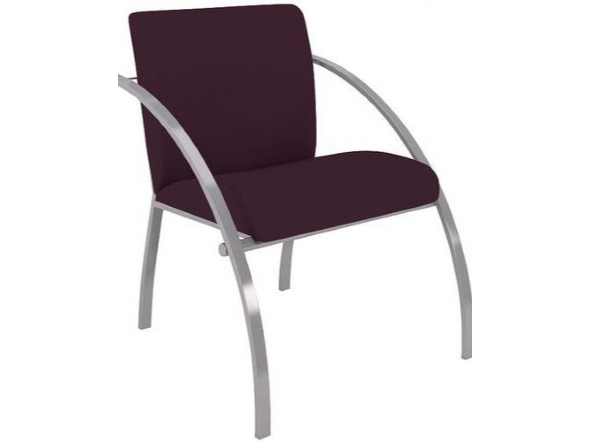 Fauteuil d'accueil tendance EVA - conception élégante, intemporelle et confortable - 1 ou 2 places_1