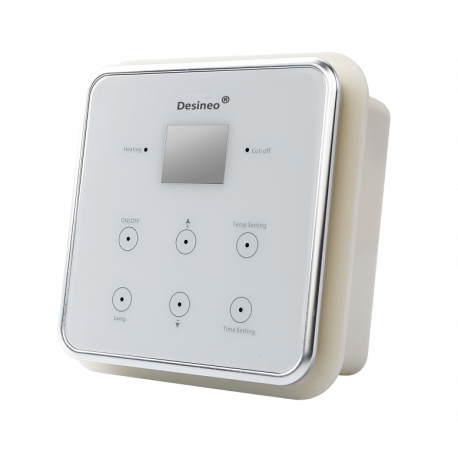 [12 kW] Générateur de vapeur Desineo pour hammam - usage professionnel ou domestique - vidange automatique - cuve inox - pour espaces de 12 à 16 m3_1