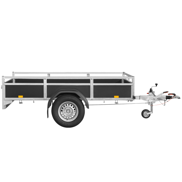 Remorque bagagère freinée - 2,55 X 1,33 M - 1300 KG - SARIS CLASSIC WOOD BMG135_1
