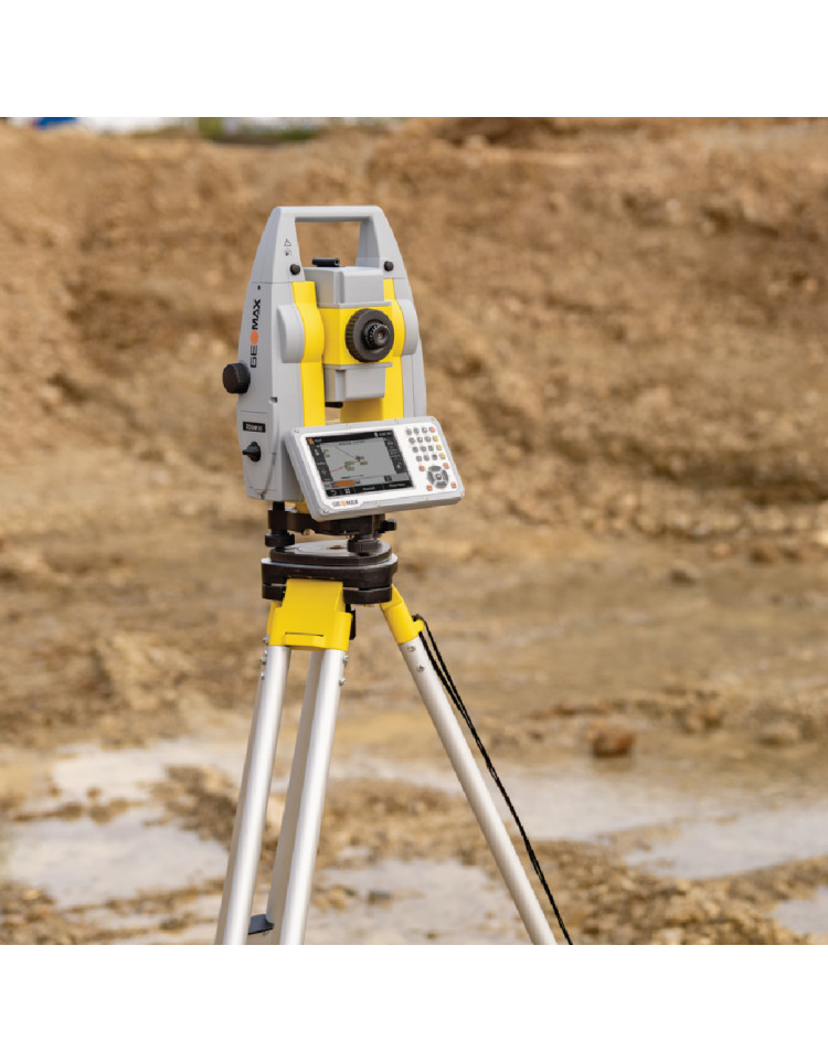 Instrument de mesure robotisé GeoMax Zoom75 avec précision d'1 seconde