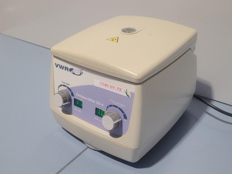 Centrifugeuse de paillasse VWR CompactStar CS4_1