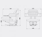Siège tracteur agricole spa 53_1