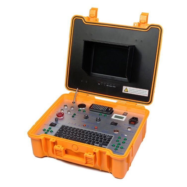 Système d'inspection vidéo de forages et de puits - XP Well 500 Duo avec double tête de caméra étanche 50 bars - câble 500m_1