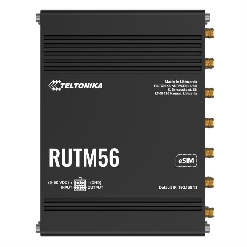 Teltonika routeur rutm56 avec modem 5g et 4g cat 4_1