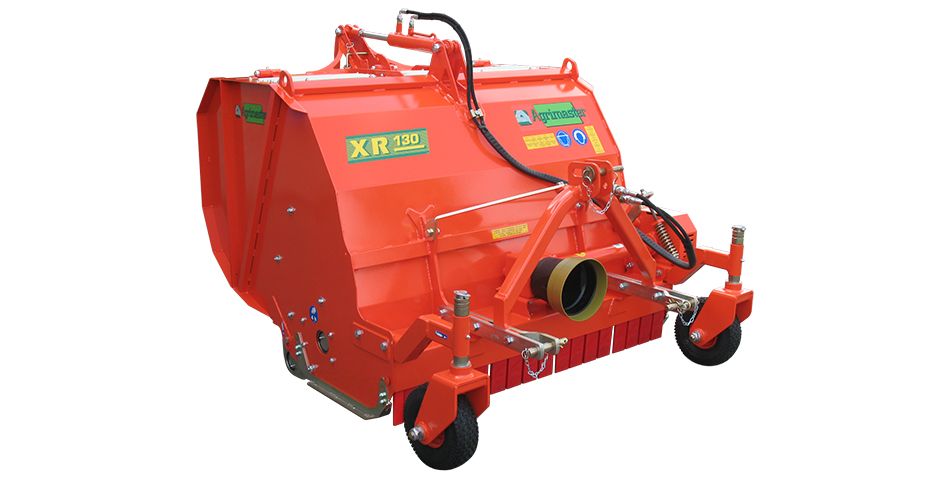 Machine de broyage avec rouleau arrière de diamètre 140 mm