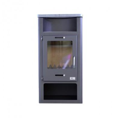 Les Gets - Poêle à bois en pierre ollaire - GF Flam - Puissance 9 kW - Surface de chauffe 150 m²_1