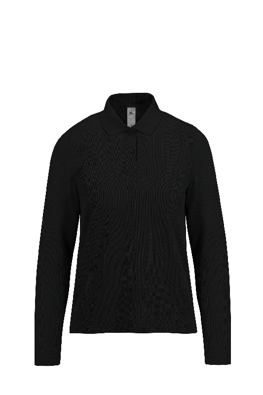 MY POLO 180 Femme manches longues - B&C - 100% coton pré-rétréci - Réf: CGPW462_1