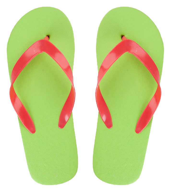 Tongs publicitaires personnalisables - PE et brides PVC - Semelles personnalisées - Minimum 50 paires_1