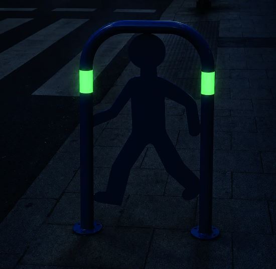 Adhésif photoluminescent luciole_1