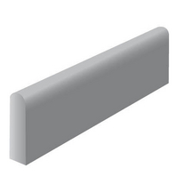 Bordure béton gris p2 classe t arrondi 6x28cm longueur 1,00m nf st_1