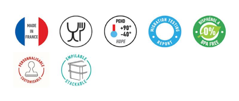 Fût contact alimentaire - Polyéthylène haute densité_1