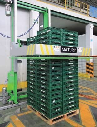 Maturi K - Machines pour cerclages de palettes - Plasticband - cerclage horizontal automatique pour charges palettisées_1