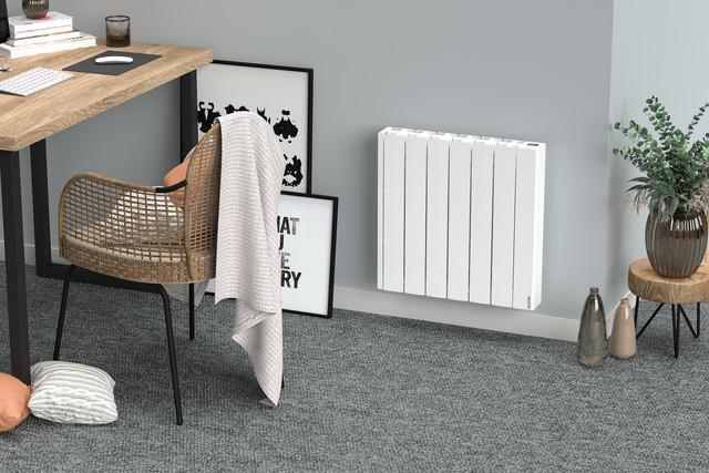 Radiateur OLYMPIA CERAM. Wi-Fi 9 éléments Blanc - Rointe - ORF1500RAD2_1
