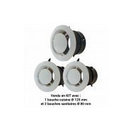 Simple flux autoréglable Fast’Air - VMC ventilation mécanique contrôlée - DMO - 2,8 kg - faible consommation électrique 15W_1