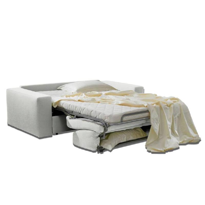 Canapé-lit Dreamer Express - Sommier à lattes 140cm - Matelas 16cm polyuréthane blanc - Fabrication italienne_1