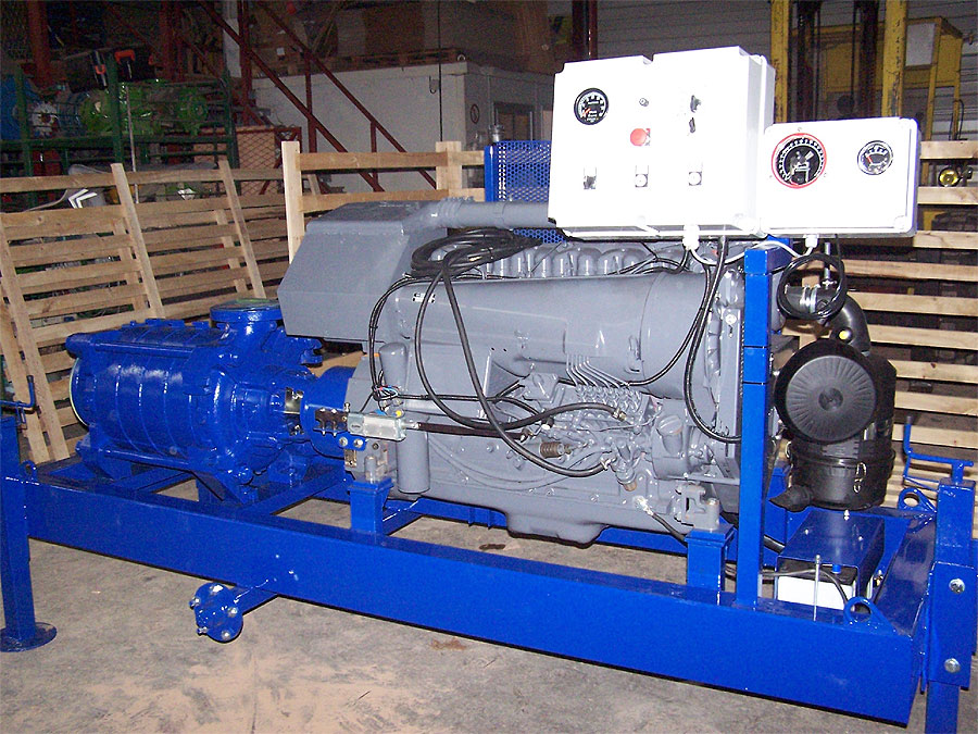 Groupe motopompe sur mesure - gamme irrigation intensive 1500 / 2000 h/an -  devalle eau et force_1