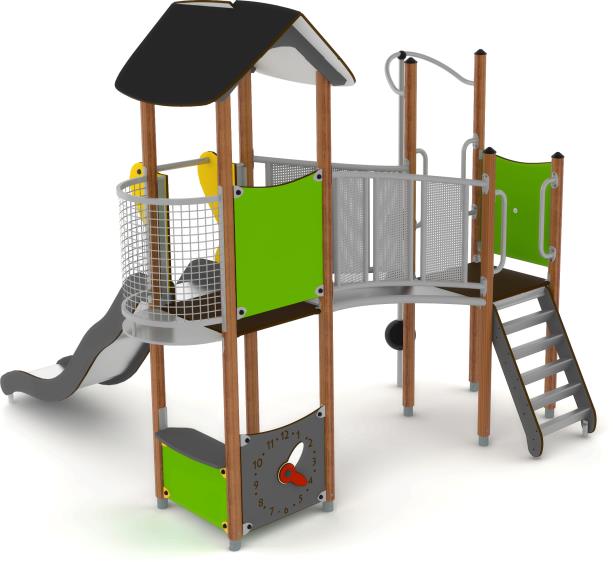 Structure multi- jeux 3 à 5 ans - Unimini Kolea - 8046948 - Hags_1